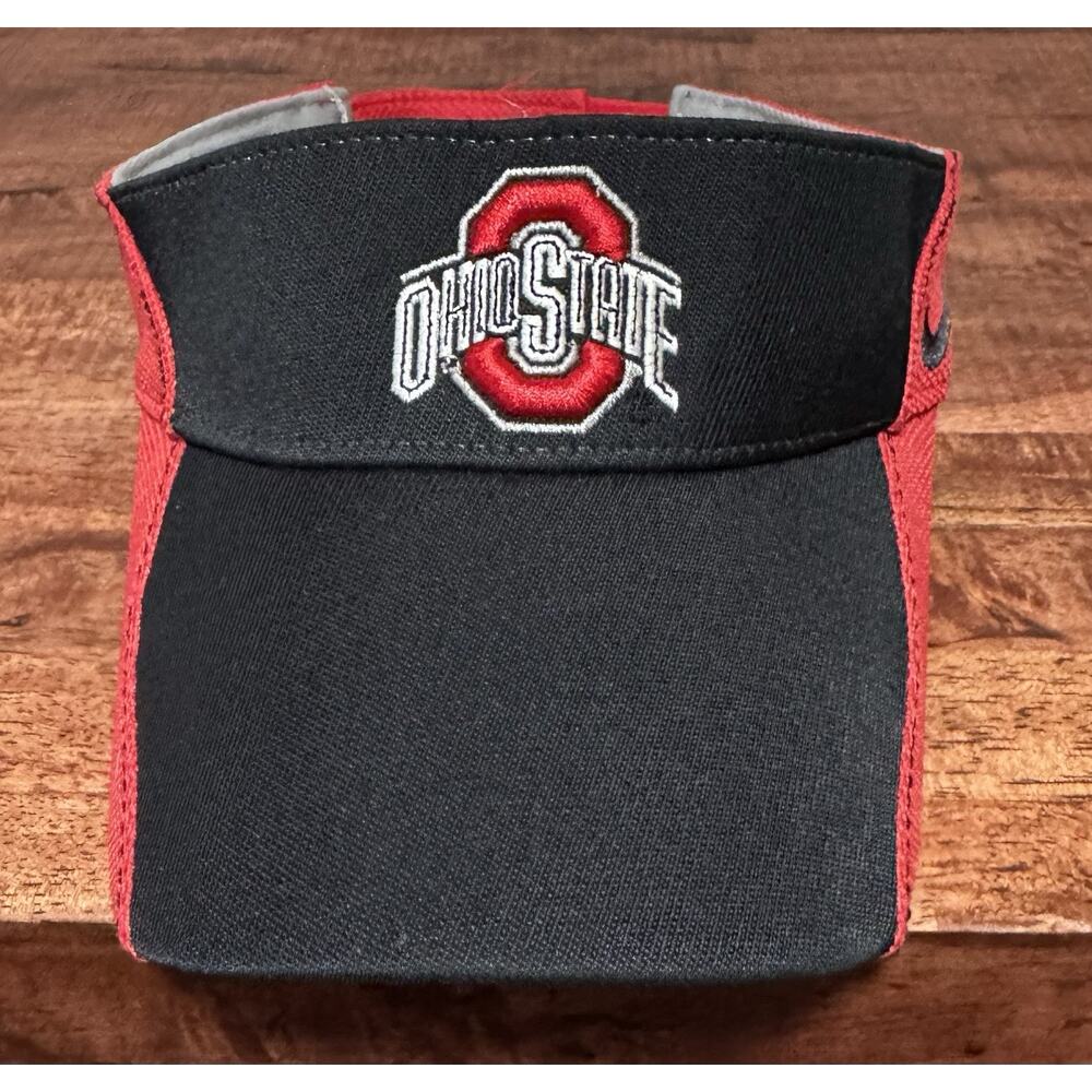 Nike Ohio State Buckeyes Hat Cap Visor Running Golf